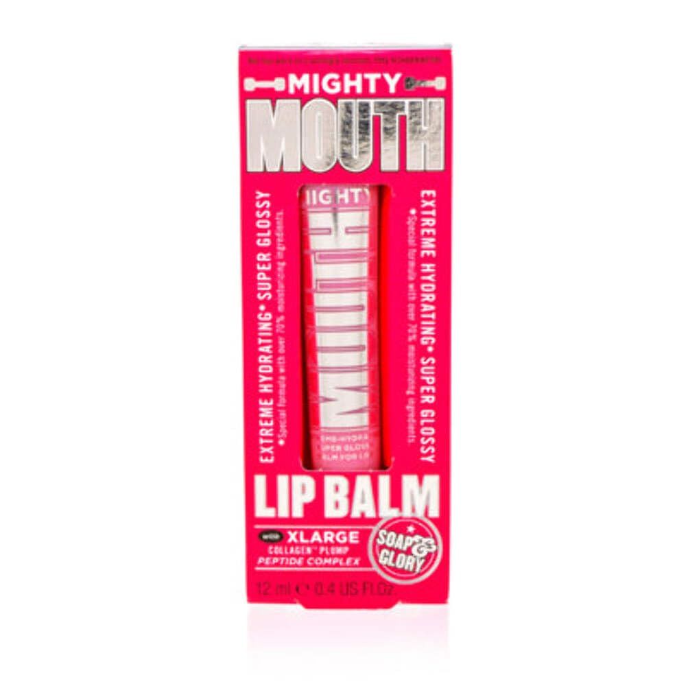 Soap &amp; Glory Mighty Mouth(TM) Extreme Hydrating Super Glossy Lip Balm 0.4 oz