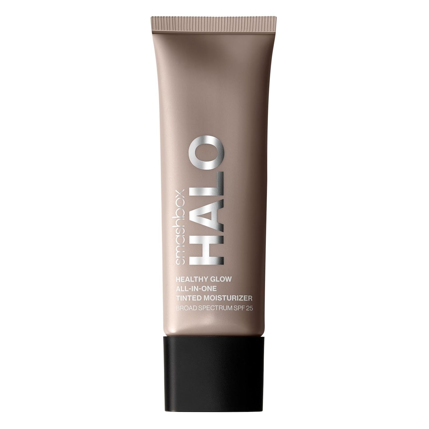 Smashbox Halo Healthy Glow All-In-One Tinted Moisturizer SPF 25 | Light to Medium Coverage| Hyaluronic Acid, Oil free + Anti Humidity, 0.4 Fl Oz, Deep