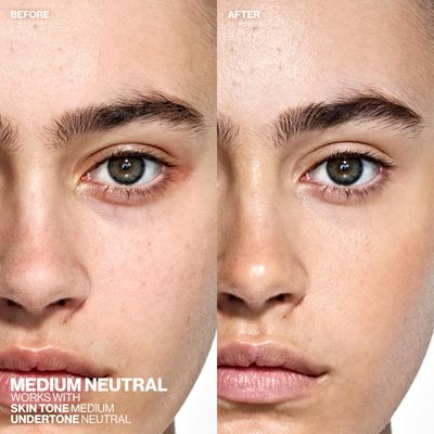 Smashbox Halo Healthy Glow All-In-One Tinted Moisturizer SPF 25 | Light to Medium Coverage| Hyaluronic Acid, Oil free + Anti Humidity, 0.4 Fl Oz, Deep
