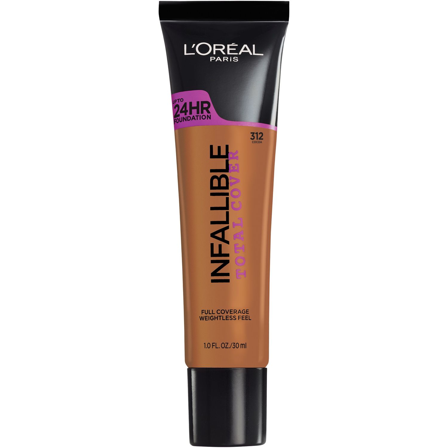 L&#39;Oral Paris Infallible Total Cover Foundation, Cocoa 1 Ounce
