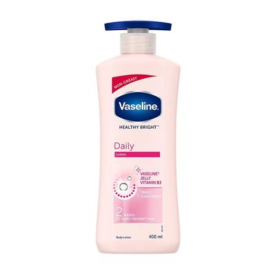 Vaseline Healthy Daily Lotion | With Vitamin b3 Triple Sunscreens | Body Lotion | 400ml (13.52 Fl Oz)