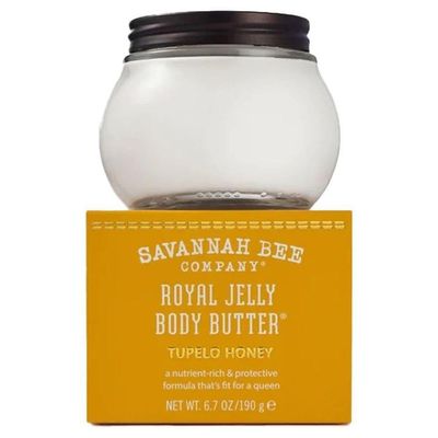 Savannah Bee Company Royal Jelly Body Butter - Deep Hydrating Body Butter for Dry Skin