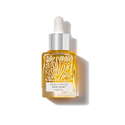 Naked &amp; Thriving Prevent Anti-Aging Facial Oil - Vegan, Naturally-Derived Skin Care &amp; Face Oil (1.18 oz/35 mL)