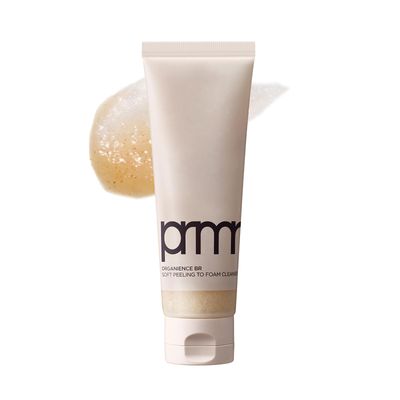 PRIMERA (PRMR) Organience Peeling Foam- Korean Exfoliating Face Wash, 2 in 1 Face Scrub for Exfoliating and Deep Cleansing, Daily Pore Cleansing for Sensitive Skin, Face Polish | 4.06 Fl Oz