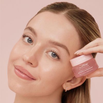LANEIGE Bouncy &amp; Firm Eye Brightening Sleeping Mask: Peony, Collagen Complex, Depuff, Dark Circle, Hydration, Cooling