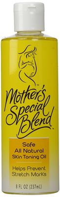 Mother&#39;s Special Blend All Natural Skin Toning Oil, 8-Ounce