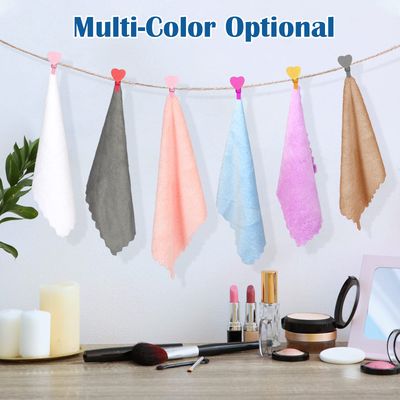 Orighty Makeup Remover Cloths, Cleansing, Reusable, Soft &amp; Washable Coral Fleece Microfiber Washcloths / Towel for Face, Eye, Lips, Pack of 24, 7 x 7 inch
