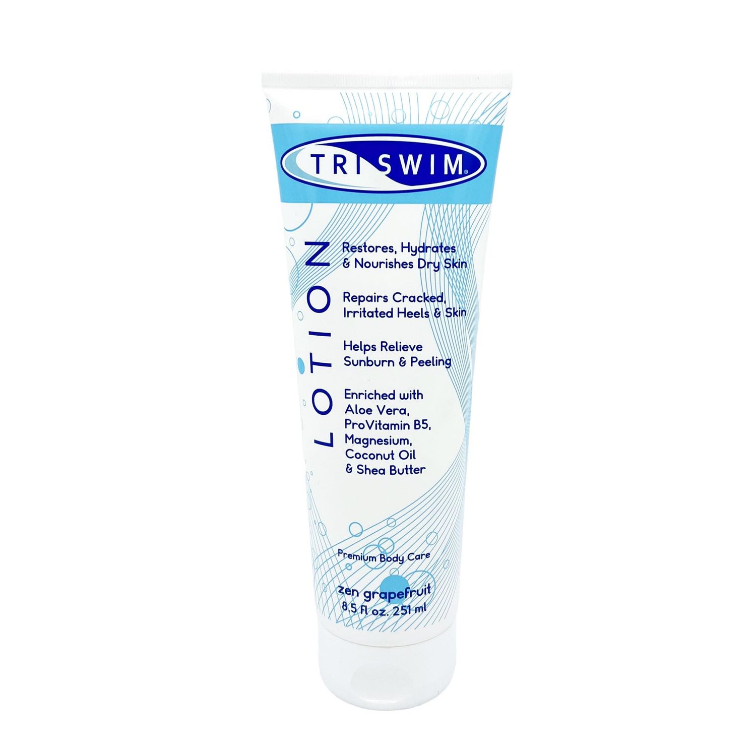TRISWIM Swimmers Lotion Moisturizing Skin Repair with Aloe Vera &amp; Vitamins