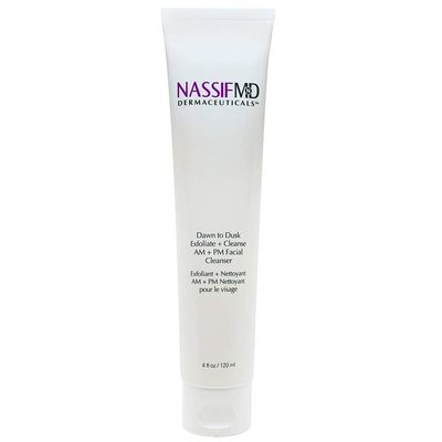 NassifMD Dawn to Dusk Foaming Facial Cleanser Vegan Cleanser Face Wash for Women, Oil Cleanser for Face, Gentle Face Cleanser Cream Cleanser Natural Face Wash for Dry Skin, Hydrating Face Wash