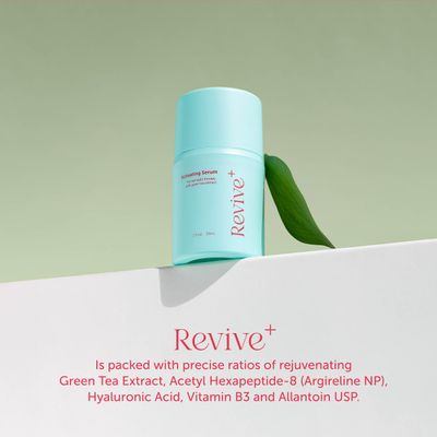 Red Light Therapy Activation Serum - Amplify Effects &amp; Reduce Wrinkles with Hydrating Serum for Face - Green Tea Serum - Hydrating Face Serum Skin Care Routine - Hyaluronic Acid Serum for Face - 1oz