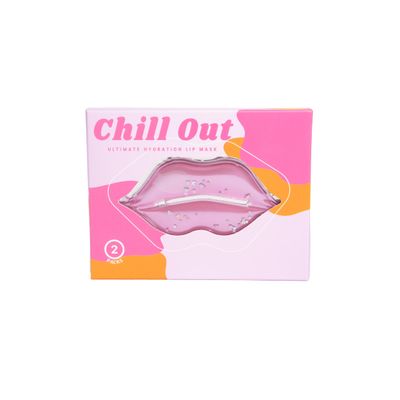 SoCal Beauty Chill Out Lip Mask 1 Pair Collagen Moisturizing Lip Masks for Dry Lips - Nourishing Lip Care Gel Pads Remove Dead Skin Anti-Chapped &amp; Anti-Aging Lip Patches for Hydrate Dry Cracked Lips