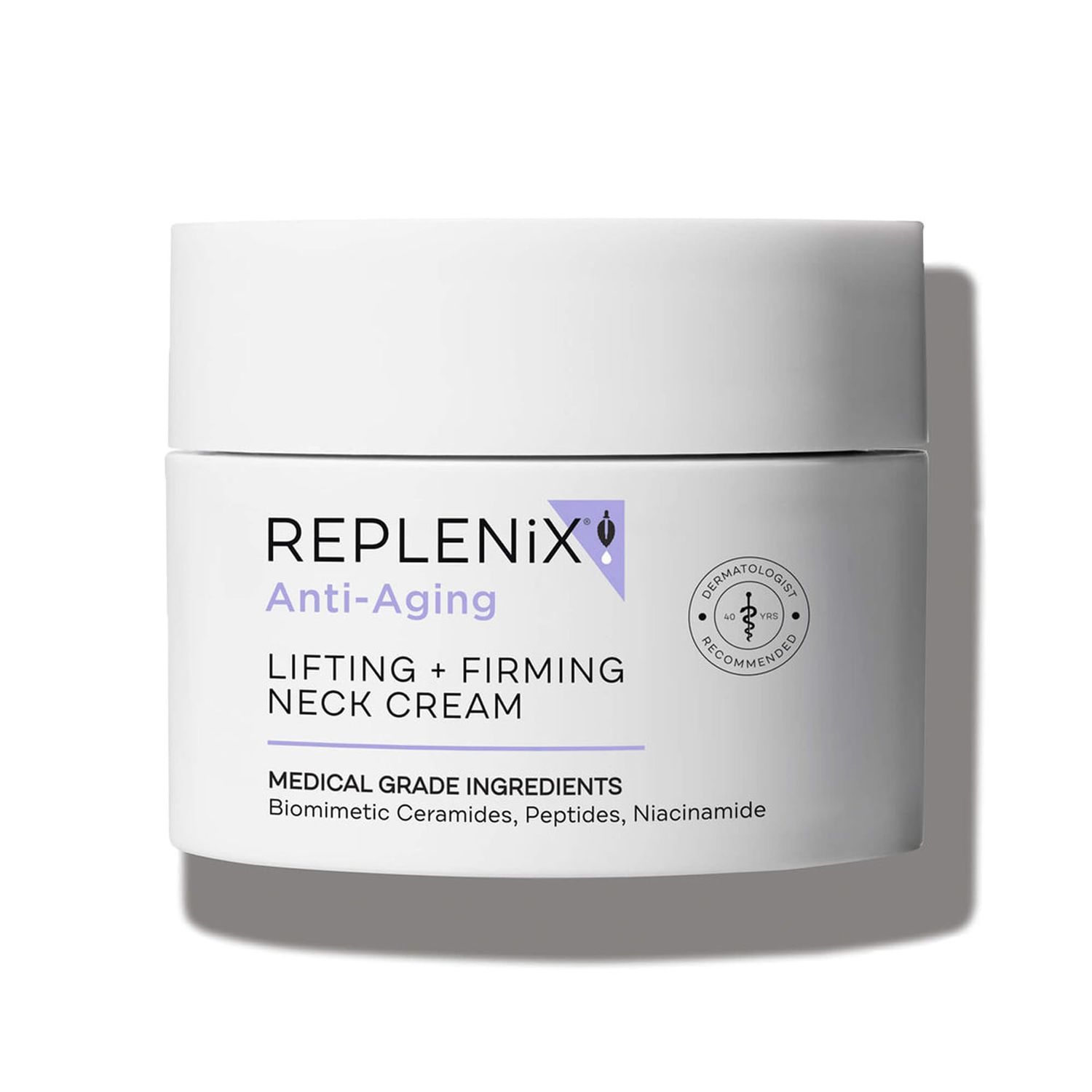 Replenix Lifting + Firming Neck Cream, Advanced Medical-Grade Neck &amp; Dcollet Treatment for Mature Skin (1.7 oz)