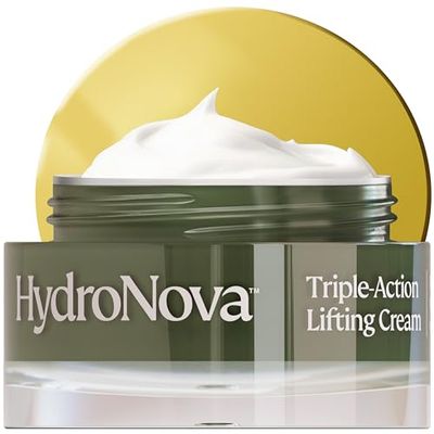 HYDRONOVA Anti-Aging Moisturizer Face Cream and Tighten and Lift Neck Cream - Facial Moisturizer for Women - Skin-Firming Wrinkle Formula with Retinol - PM Moisturizer for Face, Neck and Dcollet