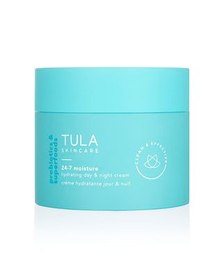 TULA Skin Care 24-7 Hydrating Day &amp; Night Cream - Supersize, Anti-Aging Moisturizer for Face, Contains Watermelon &amp; Blueberry Extract, 3.4 oz.