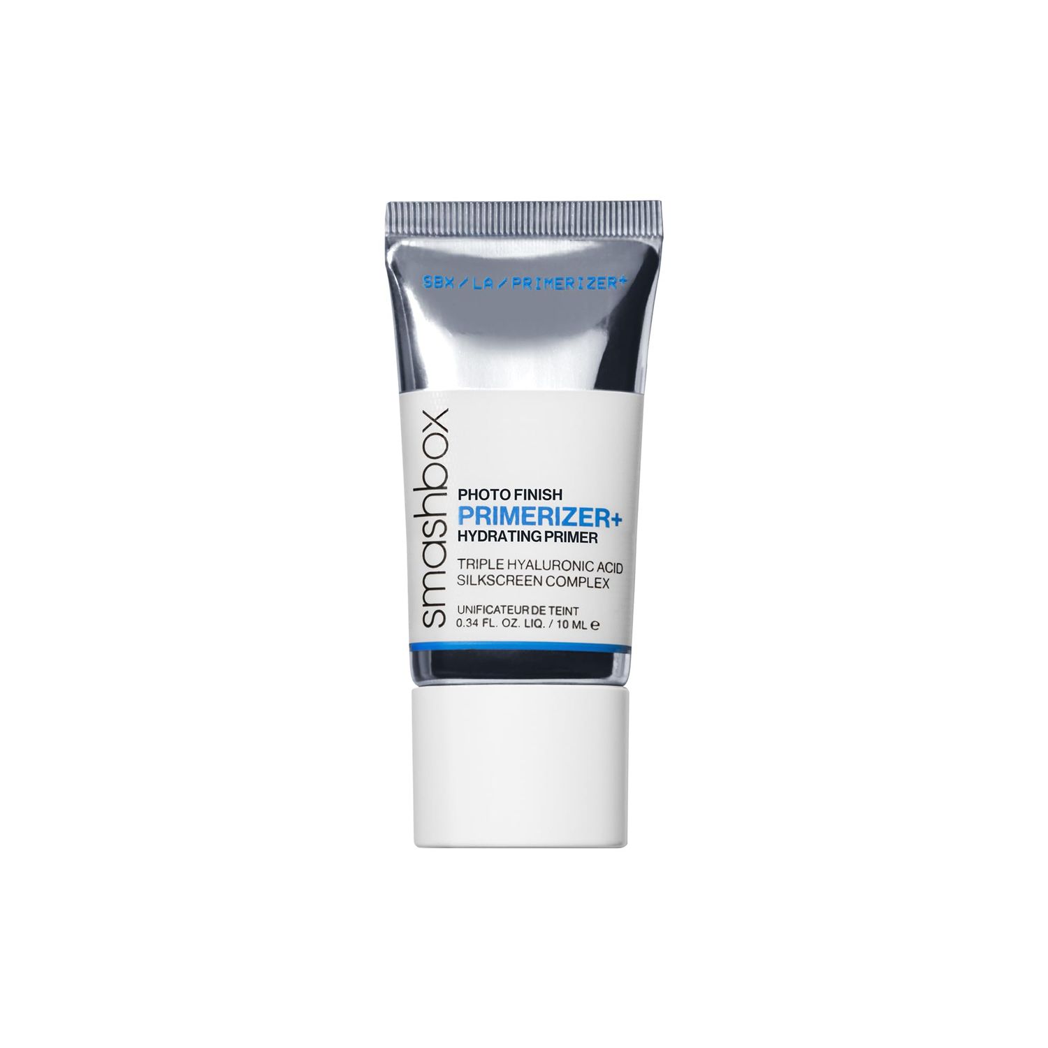 Smashbox Photo Finish Primerizer + Hydrating Primer | Hyaluronic Acid, Long Lasting, Dewy, Vegan + Cruelty Free, Travel Size, 0.34 Fl Oz