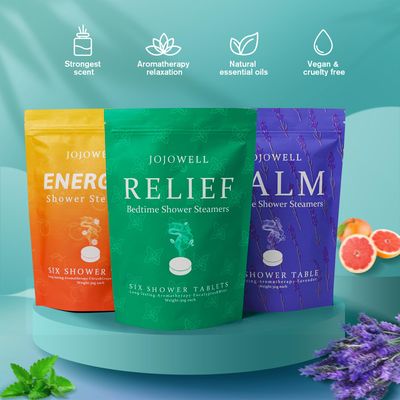 JoJowell Shower Steamers Aromatherapy - 18 Pack Shower Bombs Birthday Gifts for Women, Organic Essential Oils, Self Care Gifts for Women, Mom, Mens Valentines Day Gifts for Her Him