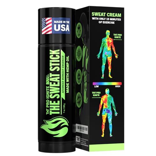 TNT Pro Ignite Sweat Cream Stick, Sweat Cream, Pre-Workout Sweat Cream is Helpful as a Hot Cream, Sweat Gel