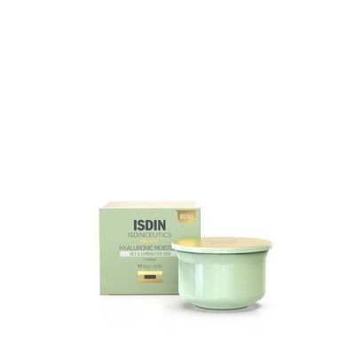 ISDIN Hyaluronic Moisture Oily &amp; Combination Skin Mattifying Daily Face Moisturizer with Hyaluronic Acid 1.76 OZ (Eco-Refill)