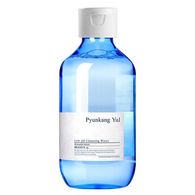 PKY Low pH Facial cleansing washes(water type)Makeup Remover Face Cleanser with Witch Hazel and AHA - Cica, Tea Tree Extract Natural Ingredients Calming Cleanser Ceramide Micellar Water 9.8 Fl Oz