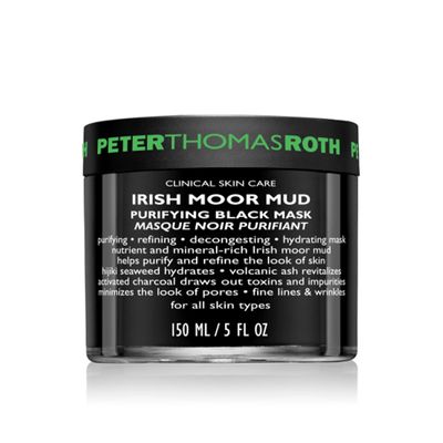 Peter Thomas Roth | Irish Moor Mud Purifying Black Mask | Decongesting Facial Mask, Helps Reduce the Look of Pores, Fine Lines and Wrinkles 5 Fl Oz (Pack of 1)