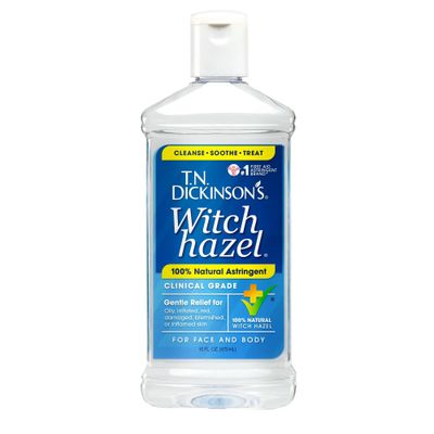 T.N. Dickinson&#39;s Astringent, 100% Natural, Witch Hazel 16 fl oz (473 ml) (2 Pack)