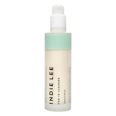 Indie Lee CoQ 10 Cleanser - Cream-to-Milk Facial Cleanser Enriched with Hydrating Grape Seed &amp; Jojoba Oil and Soothing Aloe Vera for a Nourished, Healthy Glow (125 Fl Oz)