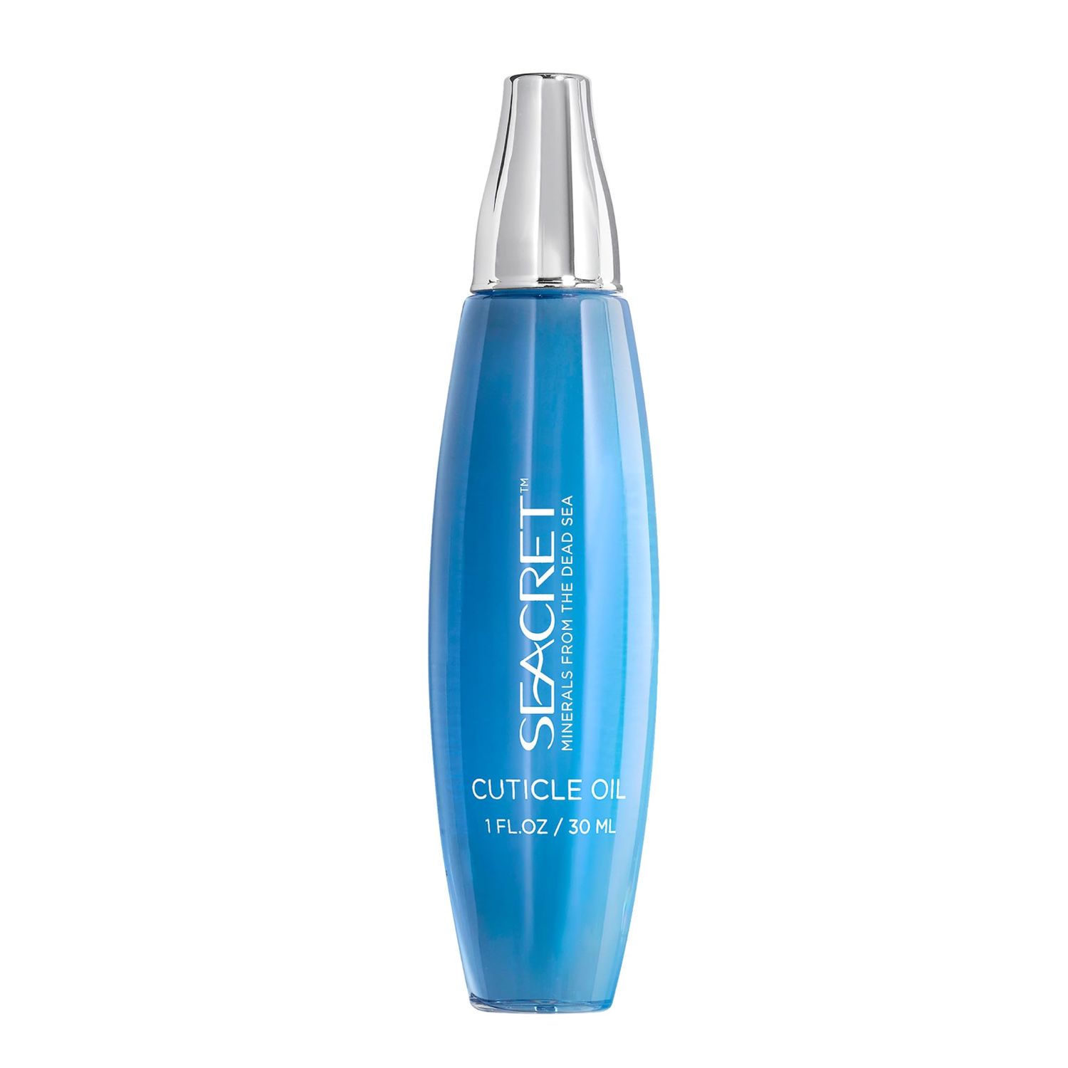 SEACRET Cuticle Oil with Dead Sea Minerals - Helps Strengthen the Nail, Cuticle Softener for Dry and Damaged Cuticles, Natural Nail Care with Vitamin E &amp; Jojoba - Compact &amp; Travel-Friendly (30ml)