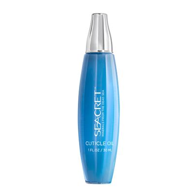 SEACRET Cuticle Oil with Dead Sea Minerals - Helps Strengthen the Nail, Cuticle Softener for Dry and Damaged Cuticles, Natural Nail Care with Vitamin E &amp; Jojoba - Compact &amp; Travel-Friendly (30ml)