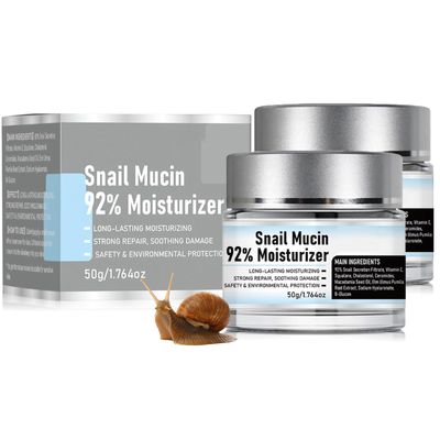 Peehss Snail Mucin 92% Moisturizer Daily Face Gel Cream, Crema de Baba de Caracol Original, Snail Secretion Filtrate Nourishing Cream, Moisturizer Face Cream Snail Mucin (2)