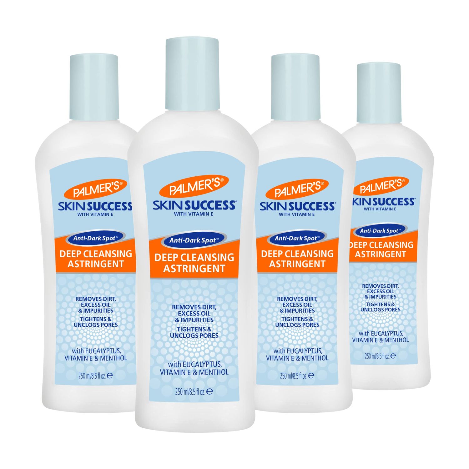 Palmer&#39;s Skin Success Deep Cleansing Facial Astringent With Vitamin E, 8.5 Ounce (Pack of 4)