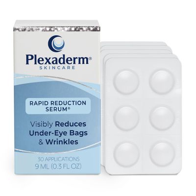 Plexaderm Rapid Reduction Eye Serum Pods - Advanced Formula - Anti Aging Serum Visibly Reduces Under Eye Bags, Wrinkles, Dark Circles, Fine Lines &amp; Crow&#39;s Feet Instantly