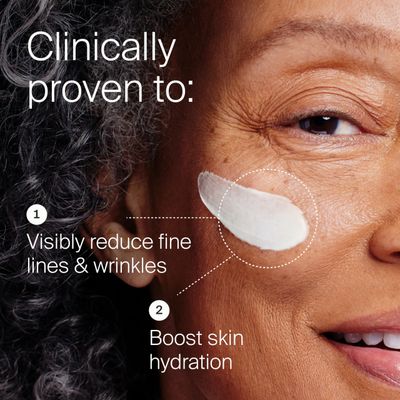 The Night Cream powered by Mitopure (Urolithin A) Helps skin regenerates overnight, clinically proven to boost skin hydration and significantly reduce wrinkles appearance. 1.69oz (50ml)