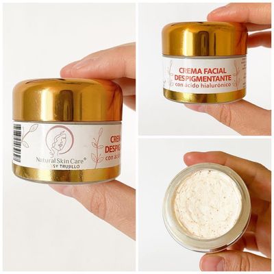 Rossy Trujillo Facial Cream - Despigmentante with Hyaluronic Acid, Zinc &amp; Vitamin C, Fade Sun Spots, Cruelty-Free, 1 fl oz