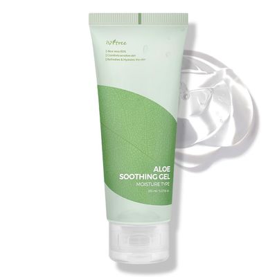 IsNtree Aloe Soothing Gel, Moisture 150ml, 5.07 fl.oz | Aloe vera 80% | Comforts sensitive skin | Refreshes &amp; Hydrates the skin