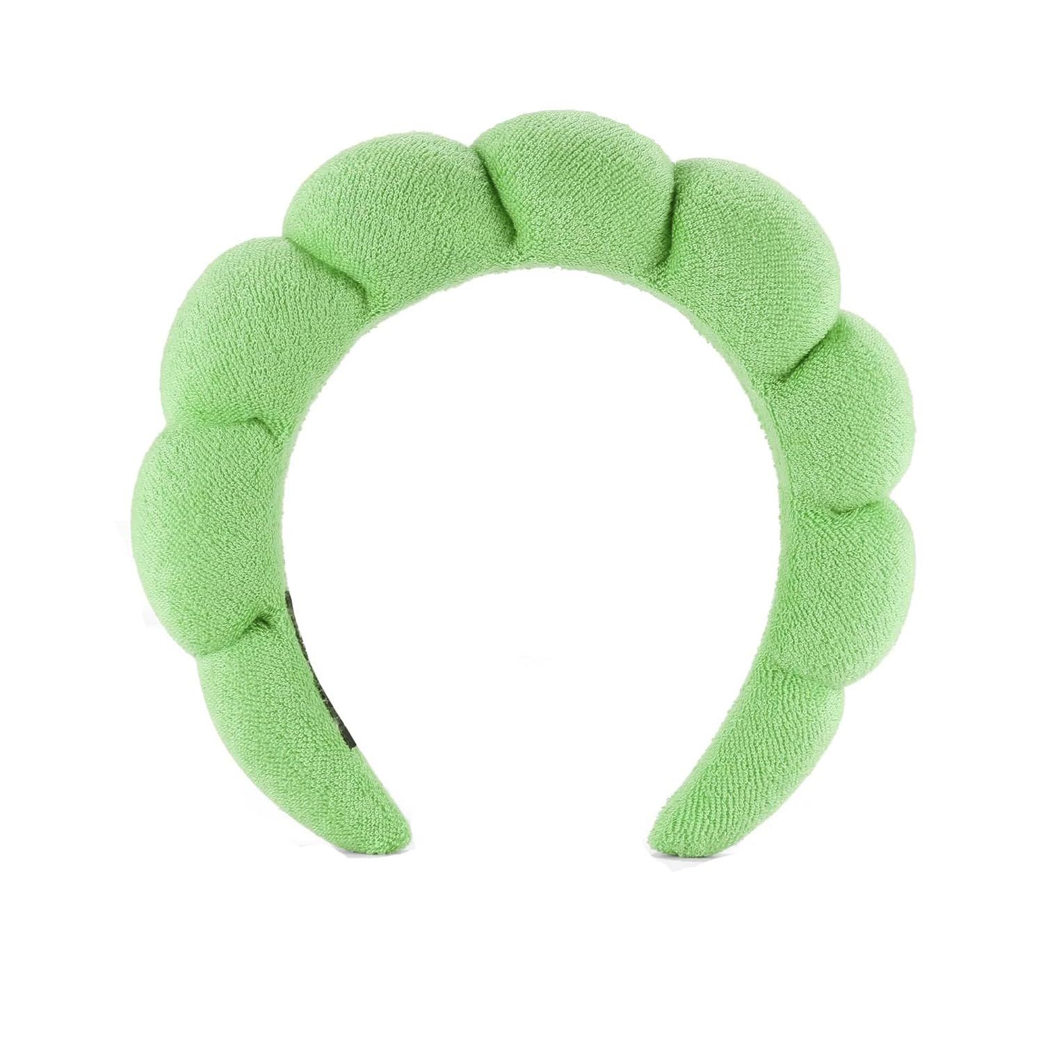 TYSSELY Spa Headbands for Washing Face, Makeup Headband, Skin Care Headbands, Bubble Facial Headband, Towel Headband,Hair Band Puffy headband
