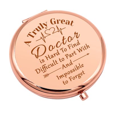 Thank You Gifts for Doctor Compact Makeup Mirror Doctor Gifts for Women Doctor Birthday Gifts Doctor Appreciation Gifts Pocket Makeup Mirror for Her Graduation Retirement Gifts