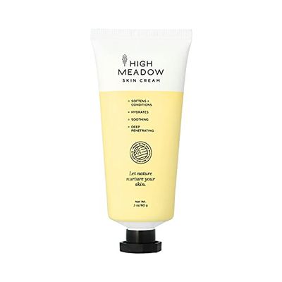 High Meadow Lanolin Skin Cream - Deep Hydration Formula for Soft, Radiant Skin Care-Repairs Dry and Cracked Skin on Hands, Feet &amp; Elbows - Multi-Purpose Soothing Lotion - 2.0 Oz Unscented Moisturizer