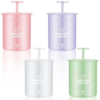 Maitys 4 Pcs Face Foam Maker for Face Wash Travel Face Wash Foamer Convenient Facial Skincare Whip Maker Household Quick Facial Cleansing Tool for Face Wash Skin Care