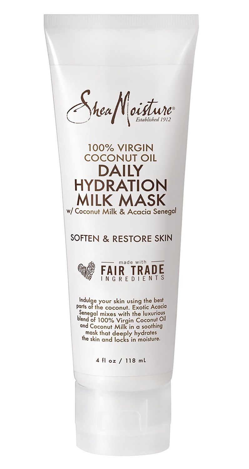 SheaMoisture 100% Virgin Coconut Oil Daily Hydration Milk Mask, 4 Ounce