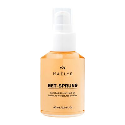 MALYS Cosmetics GET-SPRUNG Enriched Stretch Mark Oil - Body Oil for Stretch Marks - Fades Appearance &amp; Reduces Visible Intensity