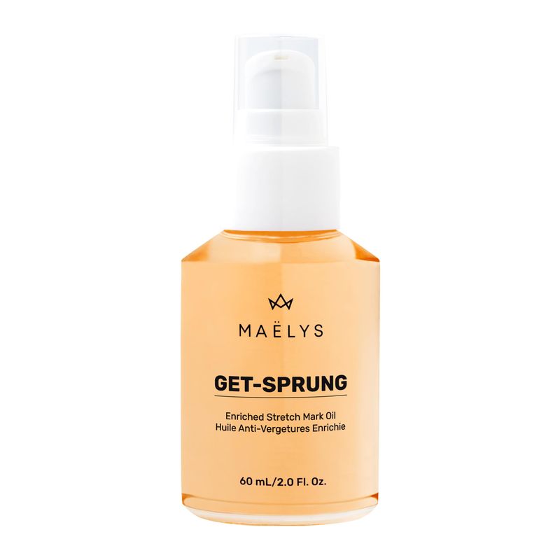 MALYS Cosmetics GET-SPRUNG Enriched Stretch Mark Oil - Body Oil for Stretch Marks - Fades Appearance &amp; Reduces Visible Intensity