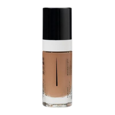 Radiant Professional Wonderlight Serum Liquid Foundation for Makeup Kit - Alternative to Bronzer Powder - Color Corrector &amp; Under Eye Concealer - Matte Eyeshadow Base - 1.01 oz - Dark Beige (06)