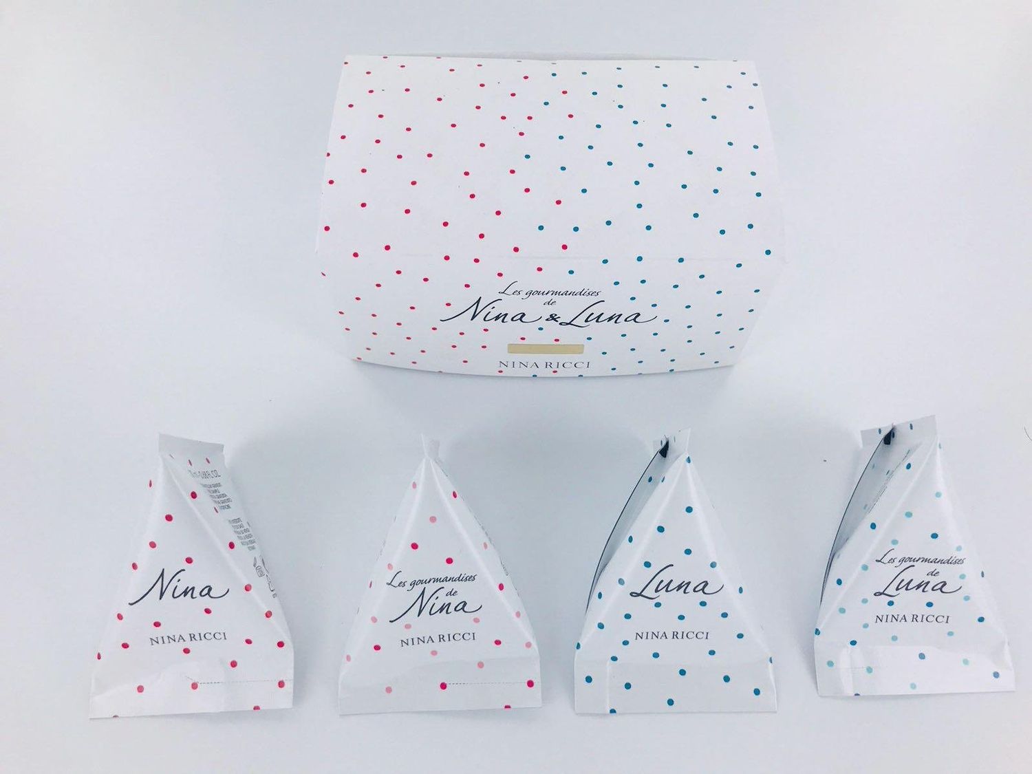 Nina Ricci Les Gourmandises De Nina &amp; Luna Creamy Body Lotions Women 20Ml 4Pc Set