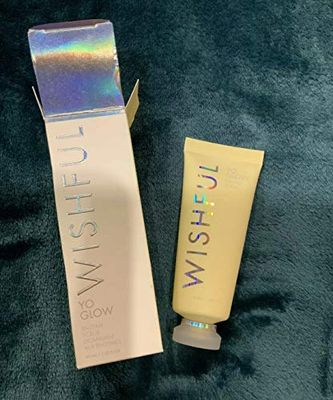 Wishful Mini Yo Glow AHA &amp; BHA Facial Enzyme Scrub 1.35 oz/ 40 mL