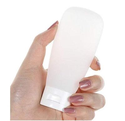 XINGZI 12PCS 30ML 1OZ Empty Clear Refillable Plastic Squeeze Bottles Cosmetic Soft Tubes With Flip Cap Makeup Lotion Shampoo Facial Cleanser Body Cream Bath Container Portable Cosmetics Travel Set