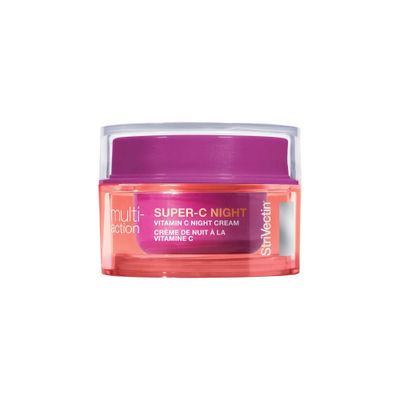 StriVectin Super-C Night Vitamin C Night Cream, Brightening &amp; Firming, Boost Skin Dullness with Hyaluronic Acid, 1.7 Oz