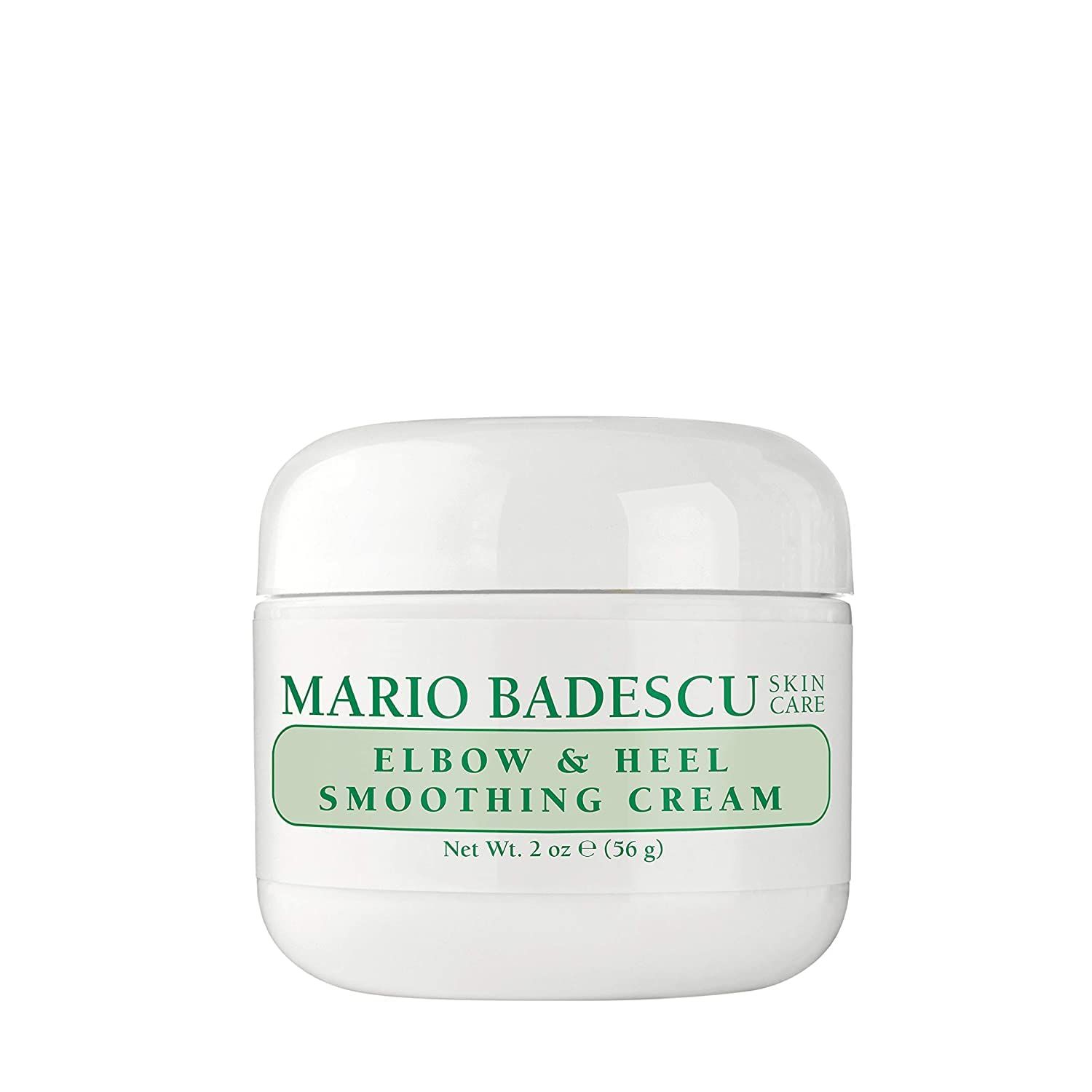 Mario Badescu Elbow &amp; Heel Smoothing Cream, Rich, Thick Formula with Exfoliating Salicylic Acid, Overnight Foot Care for Cracked, Dry, Rough Skin, 2 Oz