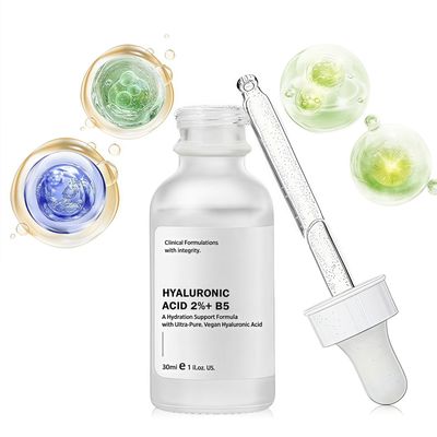 Hyaluronic Acid 2% + Vitamin B5 Facial Moisturizing Serum, Hyaluronic acid Feminine Fullness and Smoothness Facial Serum, Hyaluronic Acid Facial Anti-aging Serum, Facial Treatment Serum, 30ML