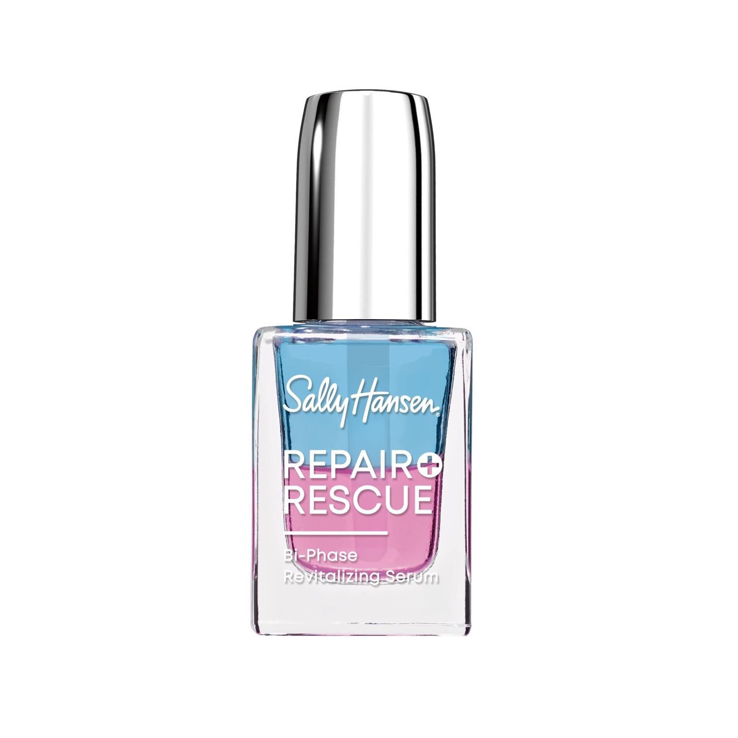 Sally Hansen Repair + Rescue, Bi-Phase Revitalizing Serum, Hydrates Nails, Moisturizing, Contains Gylcerin