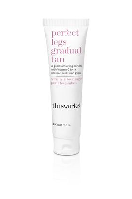 This Works Perfect Legs Gradual Tan, Self Tanner with Vitamin E &amp; Shea Butter, 150ml